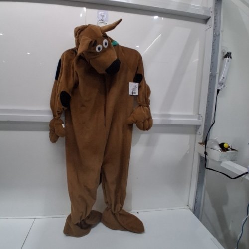 UNISEX ADULT'S RUBIES SCOOBY-DOO COSTUME - SMALL - BROWN image 3