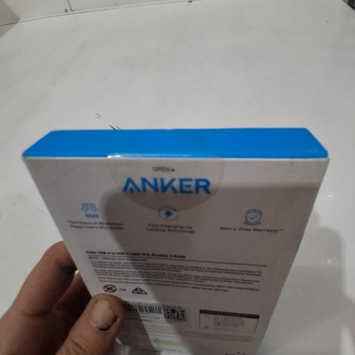 2PK ANKER BRAIDED USB-A TO USB-C CABLE - 3FT (ITEM: B8172) image 4