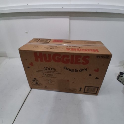 256PK HUGGIES SNUG AND DRY DIAPERS WITH TRIPLE LAYER PROTECTION - SIZE 1 image 2