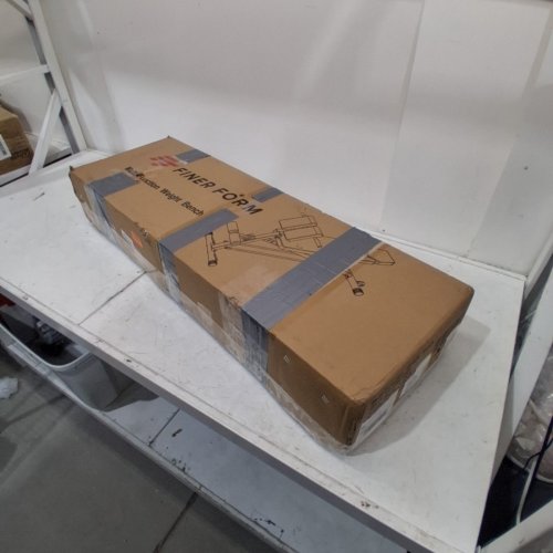 FINER FORM 5-IN-1 MULTI-FUNCTIONAL WEIGHT BENCH FOR EXERCISE & WORKING OUT - BLACK/RED - (MODEL: FF-TB011384) image 5