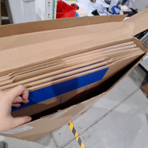 6PK BANKERS BOX SMOOTHMOVE PRIME MOVING BOXES - 24" X 18" X 18" - BROWN\BLUE- (MODEL: 0062905) image 2