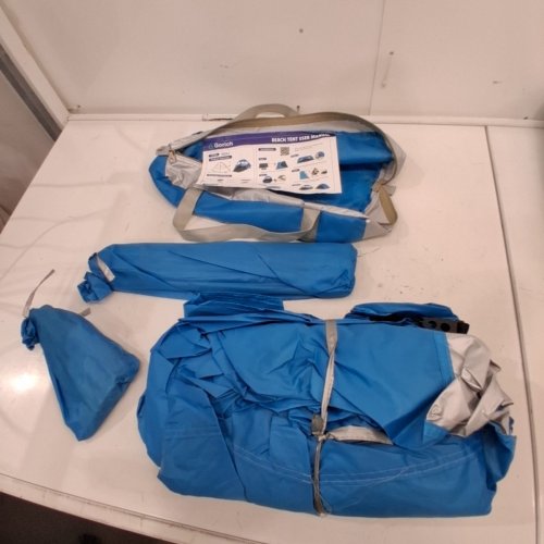 GORICH BEACH TENT SUN SHELTER - FITS 3 PEOPLE - BLUE image 2