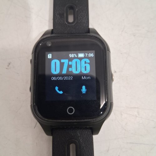 SKYANGEL911 WRIST SMART MEDICAL ALERT WATCH WITH 2-WAY VOICE COMMUNICATION AND NO CONTRACT - BLACK image 2