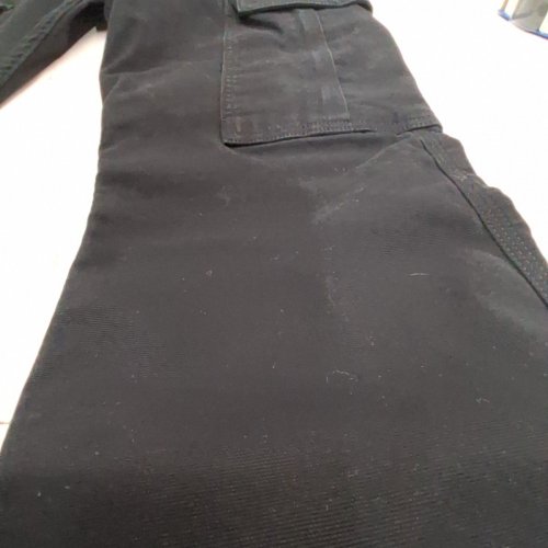 MEN'S CARHARTT RUGGED FLEX RIGBY RELAXED FIT CARGO PANTS - 30W X 30 L - BLACK (STYLE BN3574-M) image 3