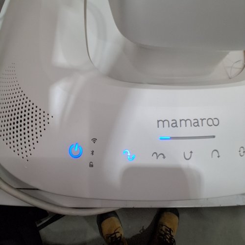 UPPABABY MAMAROO SMART SWING - 5 MOTIONS, 5 SPEEDS, 4 SOUNDS WITH MOTIONSYNC TECHNOLOGY AND BLUETOOTH - 36" - JAKE GREY (MODEL: 2001-MRO-NA-JKE) image 4
