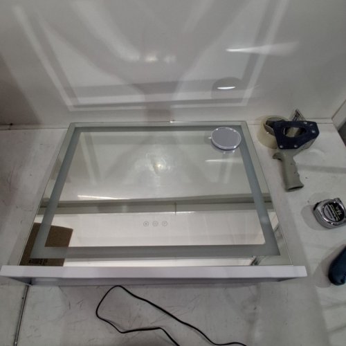VANITY MIRROR WITH TOUCH SCREEN LIGHTS HOLLYWOOD VANITY MIRROR - 2FT - WHITE image 2