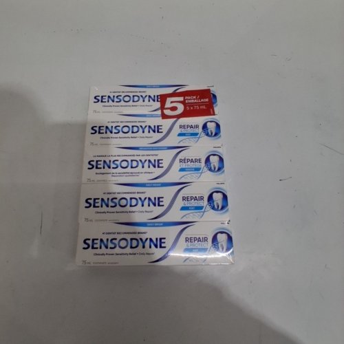 5PK SENSODYNE REPAIR AND PROTECT TOOTHPASTE - 75ML/EACH image 2