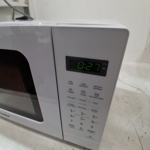 COMFEE COMPACT COUNTERTOP MICROWAVE OVEN - 0.7 CU.FT - 700W - WHITE (MODEL: CM-M201K-WH) image 4
