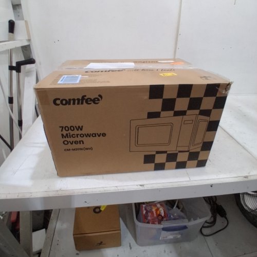 COMFEE COMPACT COUNTERTOP MICROWAVE OVEN - 0.7 CU.FT - 700W - WHITE (MODEL: CM-M201K-WH) image 7
