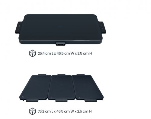 CHEFMAN EVERYTHING WARMER MODULAR WARMING TRAY - BLACK (MODEL: 2055578) image 2