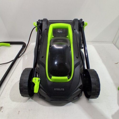 STEELITE CORDLESS ELECTRIC LAWN MOWER *TOOL ONLY* - 5-POSITION HEIGHT ADJUSTMENT - 8GAL BAG - 13'' - 21V - (MODEL: ‎DG500) image 2