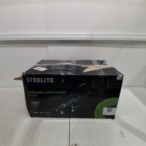 STEELITE CORDLESS ELECTRIC LAWN MOWER *TOOL ONLY* - 5-POSITION HEIGHT ADJUSTMENT - 8GAL BAG - 13'' - 21V - (MODEL: ‎DG500) image 8