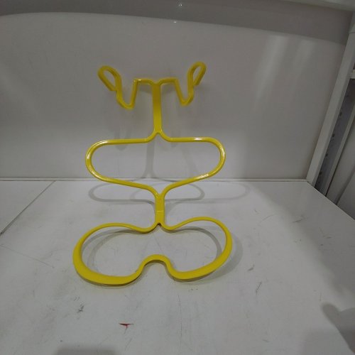 SPALDING BACK ATCHA BASKETBALL HOOP REBOUND RETURN SYSTEM - YELLOW image 2