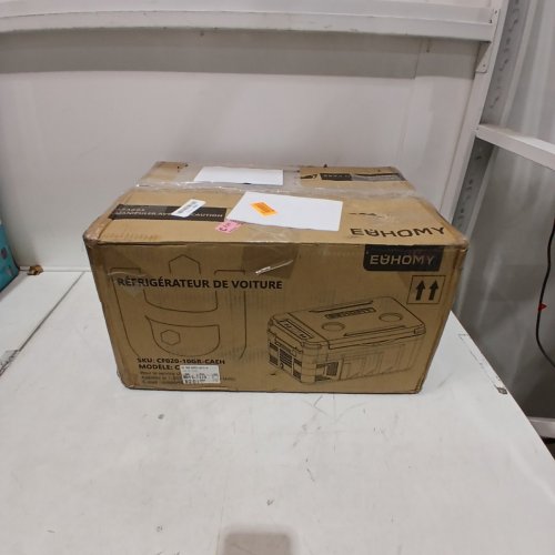 EUHOMY CAR REFRIGERATOR COMPRESSOR ELECTRIC COOLER WITH APP CONTROL - 10L - GREY (MODEL: CF020-10) image 6