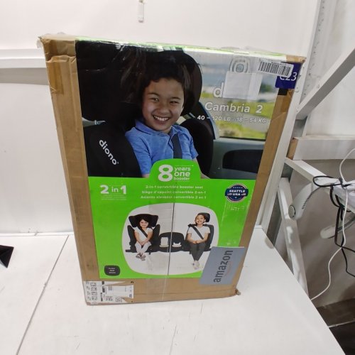 2-IN-1 DIONO HIGH-BACK BOOSTER SEAT - BLACK (MODEL: 31210-NA-02) image 5