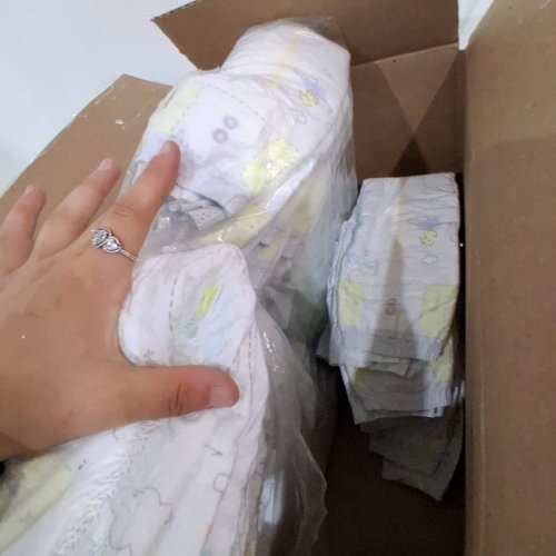 65PK PAMPERS SWADDLERS DIAPERS - SIZE 3 image 3