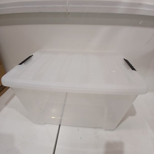 5PK MULTI-PURPOSE STORAGE BINS WITH LID - 53QT - WHITE (MODEL: TB-56D) image 4