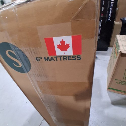 ZINUS GREEN TEA COOLING GEL MEMORY FOAM MATTRESS - 6" SHORT QUEEN - (MODEL: ZU-MFGN1YZI-06S) image 2