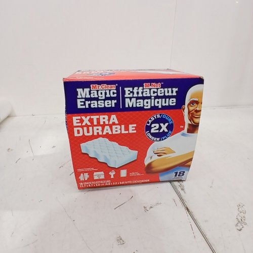 18PK MR. CLEAN EXTRA DURABLE MAGIC ERASERS - WHITE image 2