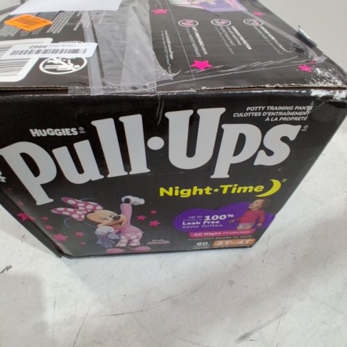 60PK GIRL'S HUGGIES NIGHT TIME PULL-UPS - SIZE 3T-4T - DISNEY JUNIOR MINNIE MOUSE image 3