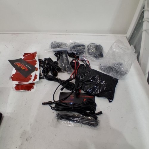 8PK LED ROCK LIGHTS KIT WITH SWITCH WIRING HARNESS - 6500K - 12V - PURE WHITE image 2