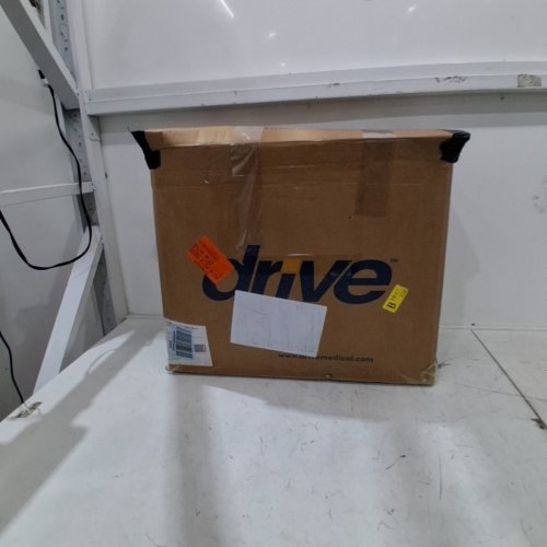 DRIVE MEDICAL SPLASH DEFENSE TUB TRANSFER BENCH FOR BATHTUB WITH CURTAIN GUARD PROTECTION - 400LB MAX, 28" L X 16" D - WHITE AND SILVER - (MODEL: RTL12032KDR) image 4