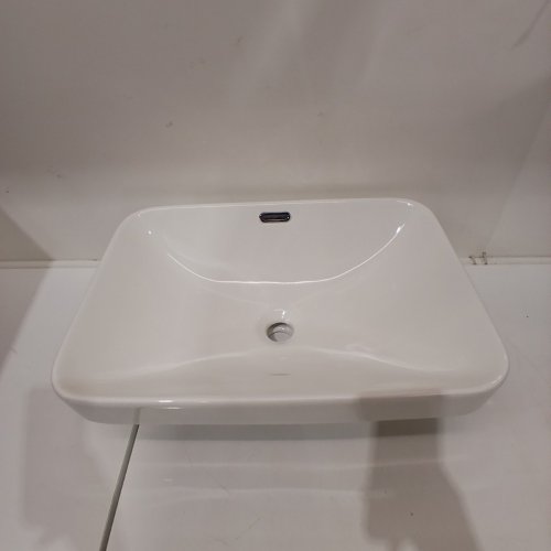 KARAMAG UNDERMOUNT RECTANGLE BATHROOM SINK - 20" X 15" - WHITE (MODEL: 4021) image 2