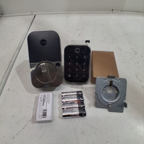 YALE ASSURE 2 TOUCH FINGERPRINT DOOR LOCK - SATIN NICKEL (MODEL: YRD450-F) image 4