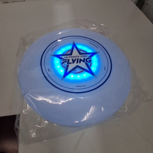 LED FLYING DISC WITH 7 COLOURS - 175G image 2