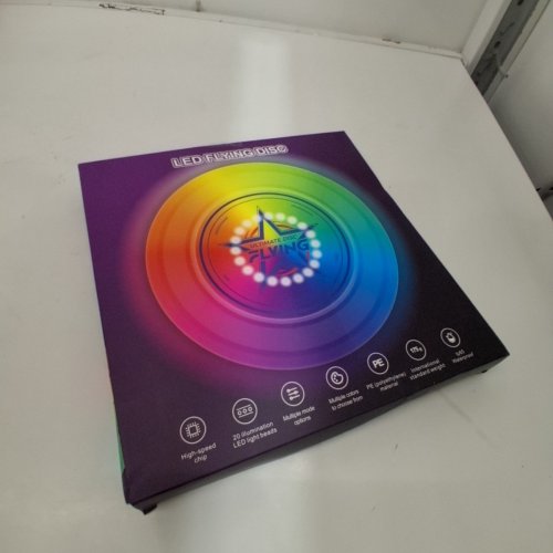LED FLYING DISC WITH 7 COLOURS - 175G image 5