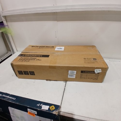 SONGMICS PORTABLE CLOSET - BLACK (MODEL: LGR426BH01) image 5