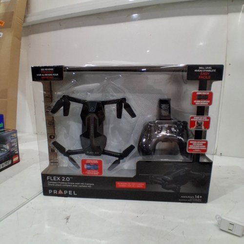 PROPEL COMPACT FOLDING DRONE WITH HD CAMERA - BLACK (MODEL: FLEX 2.0) image 2