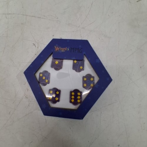 RESIN D6 DICE SET | WIZARD101 X MISTY MOUNTAIN GAMING - PURPLE\BLUE image 3