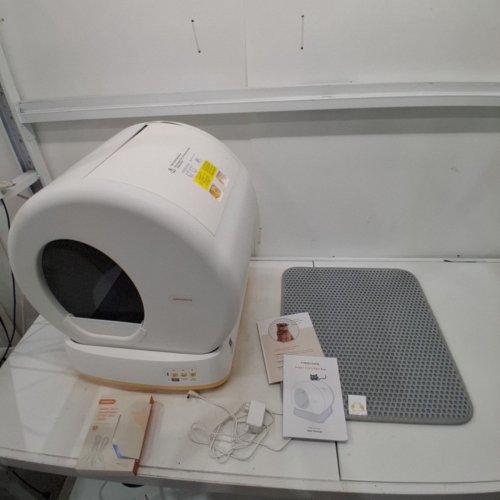 MEOWANT SELF-CLEANING CAT LITTER BOX - 57.6L - WHITE (MODEL: MW-SC01) image 3