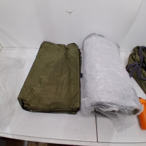 COODY INFLATABLE CANVAS CAMPING TENTS - 8-PERSON- 12FT X 12FT X 7FT - KHAKI (MODEL: COODY 13.6) image 5
