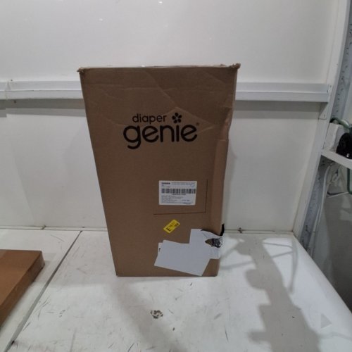 DIAPER GENIE ESSENCE PAIL WITH 18 EASY ROLL REFILL BAGS - 23" - WHITE (MODEL:‎ I000908) image 4