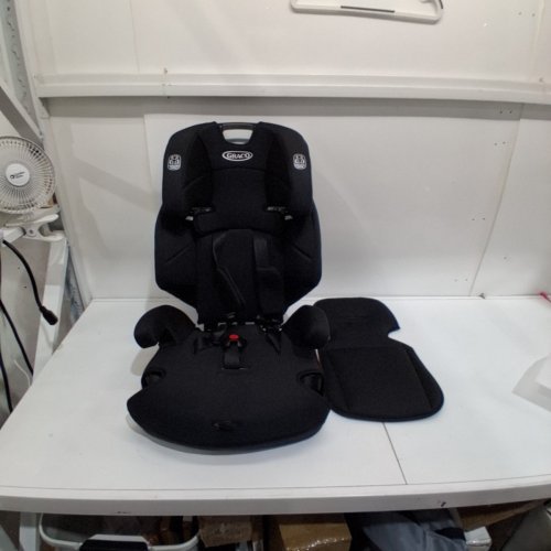 GRACO TRANZITIONS 3-IN-1 HARNESS BOOSTER SEAT - 22-100LBS - PROOF BLACK (MODEL: 2035724) image 4