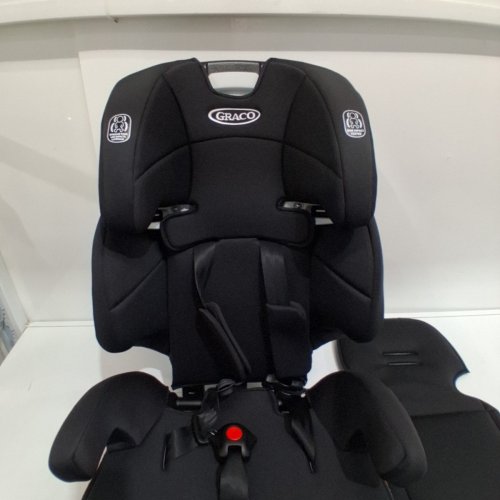 GRACO TRANZITIONS 3-IN-1 HARNESS BOOSTER SEAT - 22-100LBS - PROOF BLACK (MODEL: 2035724) image 6