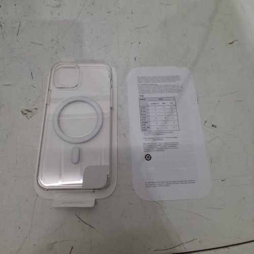 APPLE PHONE CASE FOR MAGSAFE - FOR IPHONE 12 AND PRO - CLEAR (MODEL:A2500) image 3