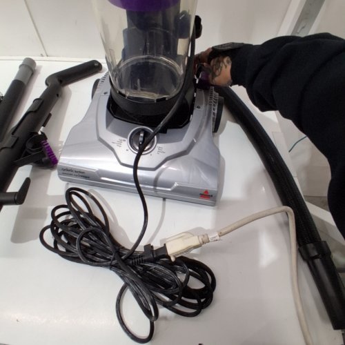 BISSELL AEROSWIFT UPRIGHT VACUUM - PURPLE/GREY - 1808B image 2