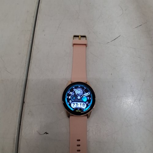 TOUCH-SCREEN LED SMART WATCH, HEART RATE, SPO2 MONITOR, STEP COUNTING, IP68 WATERPROOF - 1.32" - PINK image 2