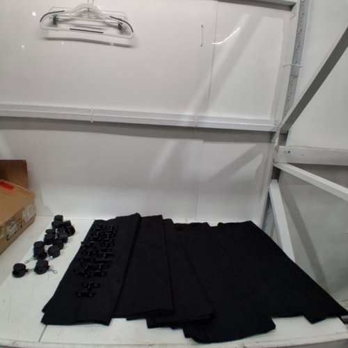 6 PANELS PORTABLE FOLDING PRIVACY SCREEN ROOM DIVIDER TEMPORARY WALL - 146" X 70" - GREY (MODEL: SZCA-DLSKKPF-6B) image 3