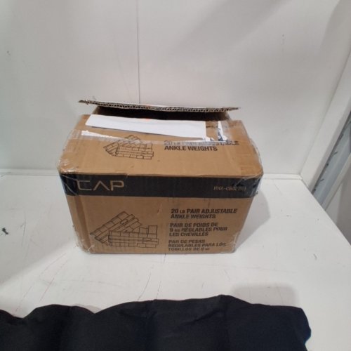 2PK CAP BARBELL ADJUSTABLE ANKLE WEIGHTS, 10LBS (20LBS TOTAL) EACH (MODEL: HHA-CB020A1) image 3