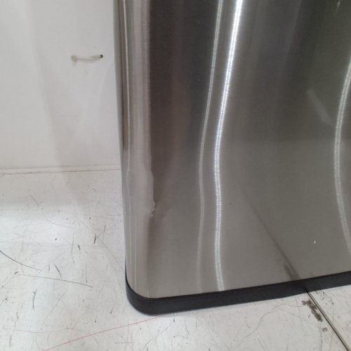 STEP N' SORT MOTION SENSOR RECYLING & GARBAGE BIN - 60L - SILVER/BLACK image 3