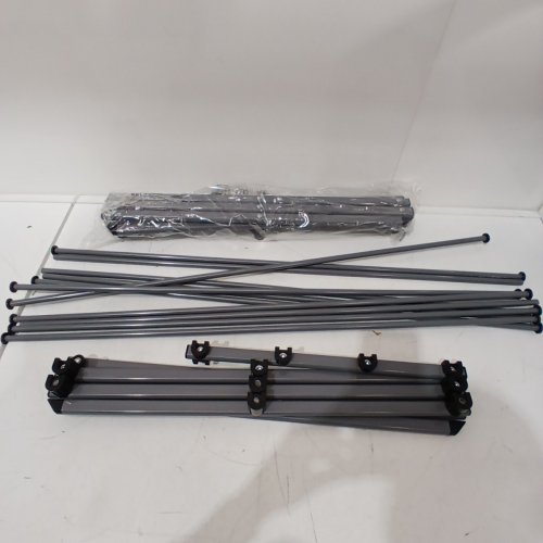 HONEY-CAN-DO COLLAPSIBLE DRYING RACK - 42" - GREY/BLACK (MODEL: DRY-01306) image 2