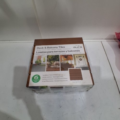 AURA DECK AND BALCONY TILE - 12" X 24" (40 SQ. FT. TOTAL) - BROWN image 3