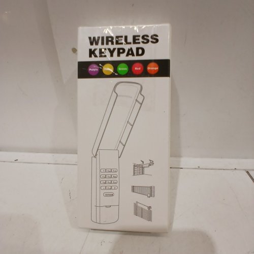 CREACITY UNIVERSAL GARAGE DOOR WIRELESS KEYPAD - GREY image 3