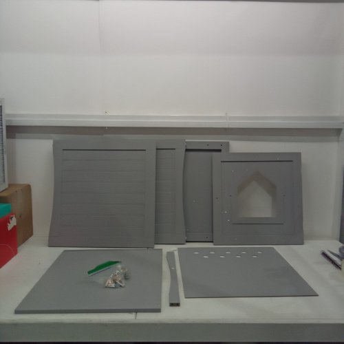 TRIXIE CAT LITTER HIDE HOUSE - 20" X 20'' X 18" - GREY (MODEL:40291) image 4