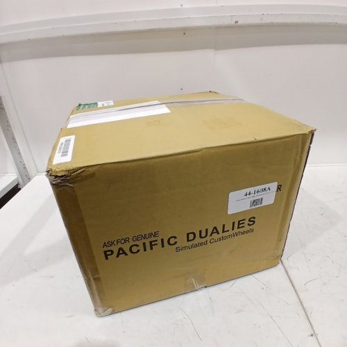 6PC PACIFIC DUALIES POLISHED WHEEL SIMULATOR KIT -16" - 6 LUG NUT - FIT FOR VARIOUS MODELS - (MODEL:44-1608A) image 5