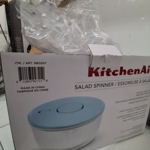 KITCHENAIDE UNIVERSAL SALAD SPINNER - BLUE (MODEL:1863207) image 2